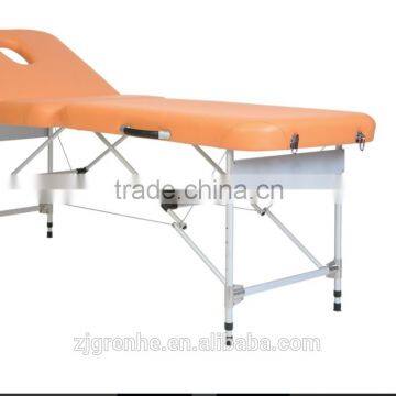 Aluminum massage table , aluminum portable massage table