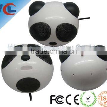 ISO factory Fancy Panda shaped USB Speaker