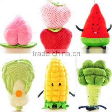 St soft plush Vegetables and fruits toys