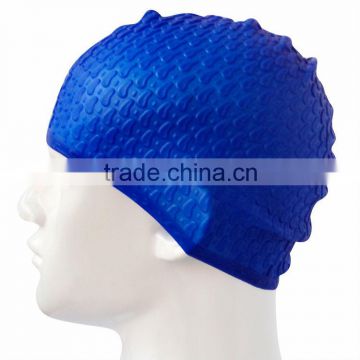 high quality silicone swimming cap for kids and adult&2015 new style