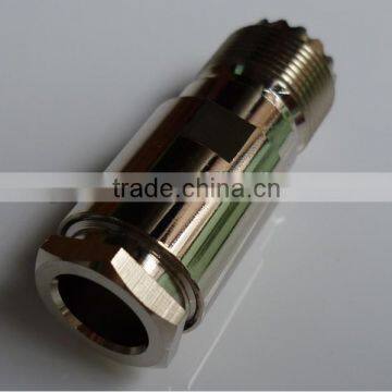 RF Coaxial Connector UHF Female Clamp for LMR400 photo-2