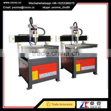 mini metal aluminum engraving cutting machine with whole casting iron ZK-6060 600*600mm