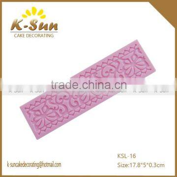 Reposteria moldes Silicone cake decorating lace icing impression mat how to make cake decoration