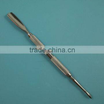 GT-075JLH Stainless steel double ended manicure cuticle pushers