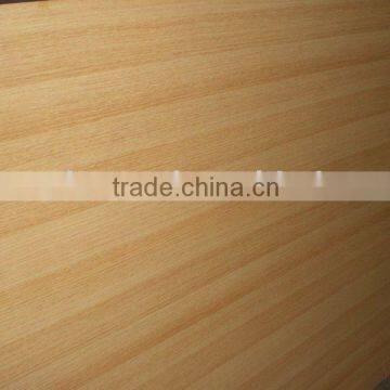 Wood grain paper laminated plywood in 1220*2440mm