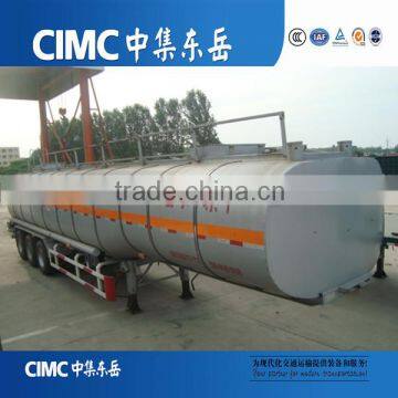 Tri - axles 40000 Liters Fuel Oil diesel Tanker Semi Trailer for sale