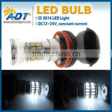 48 SMD Car White H8 H11 LED Fog Day Driving Bulbs Light Lamp 12V