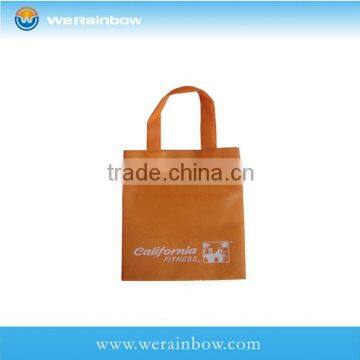 custom recycle logo laminated non woven shopping bag