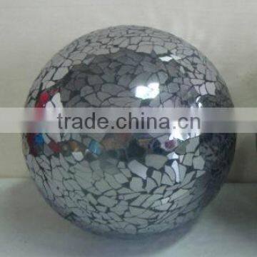 MIRROR MOSAIC BALL DECORATION