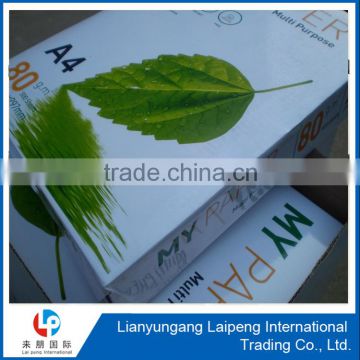 2015 Hot Sale high quality A4 Paper 70g 80g Wholesale Copy Paper