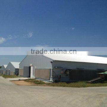 QDXR14C-01F-06 Air Auto controll Steel structure poultry chicken house