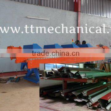 Fully automatic folding and slitting machine