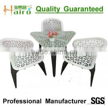 Hot Selling pe Garden Rattan Popular Outdoor Table Set HR2015 photo-6