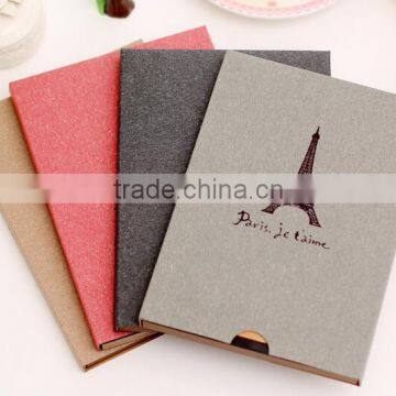 Hot sale cheap promotional gifts brown paper frame cardboard picture Rahmen frame kraft paper photo album