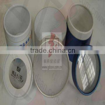 round box with clear window for cotton swab