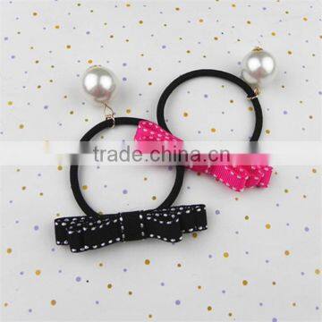 Lovely Hair Ties With Yellow Diamond