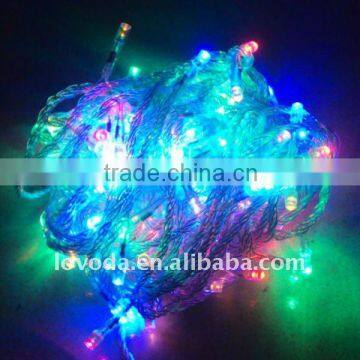 copper wire RGB Led christmas light/ led string light for christmas LFD-100RGB Any color available!!!