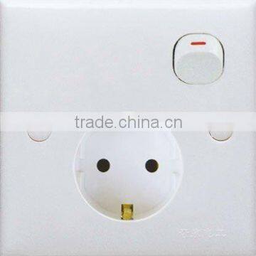 1 Gang Euro Wall Socket