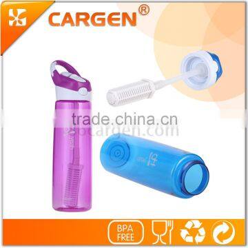 Outdoor 750ml sport portable alkaline water filter bottle