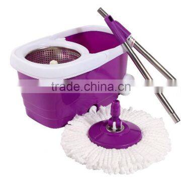 Heavy Duty Industrial Mop Plastic Cleaing Bucket With Nylon Wheels