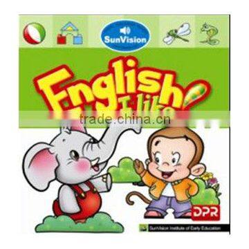 Kids Toy of Educational Talking Pen with Talking Book/English I Like Book 4