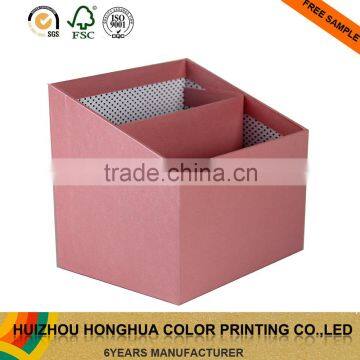 Wholesale Paper Cardboard Divided Pencil Holder for Desk Organizer photo-4