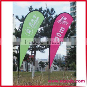 Advertising Feather Banner With Portable Hardware Kits