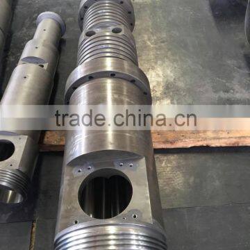 conical twin barrel for extruder barrel extruder machine