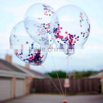 Helium Quality Confetti Balloon Wholesale Latex Balloons Manufacture