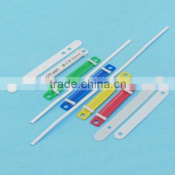 Top level paper file fastener clip/plastic clip with free sample