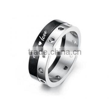 Stainless Steel Polished Hot Sell LOVE Ring