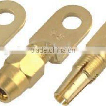 Screw type bronze terminal