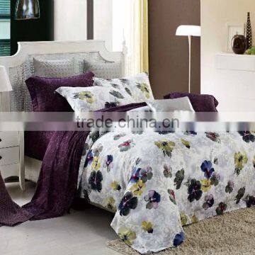 100% High quality tencel 4pcs bedding set with reactive printing