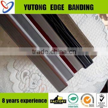 new stype 3d pmma bicolor countertop edging strip pvc