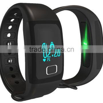Waterproof band T1 Wireless Bluetooth 4.0 Smart Bracelet with touch screen