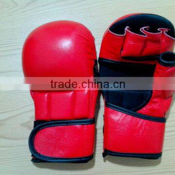 Red MMA Gloves