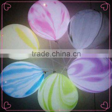 2016 New design led baloon glow baloon in the night for toys/ party decoration/advertising