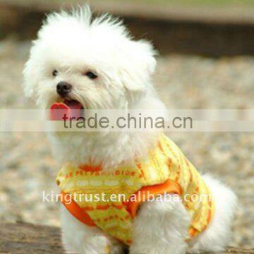 hot sale dog clothes /new design pet clothes /vest for summer