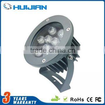 CE ROHS Cerfitication IP65 Building Square Lighting 9W Round Spotlight Flood Light