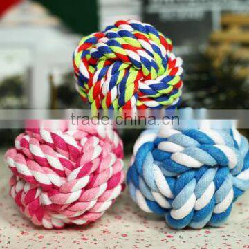 Aimigou Popular polyester material cotton rope ball dog toy