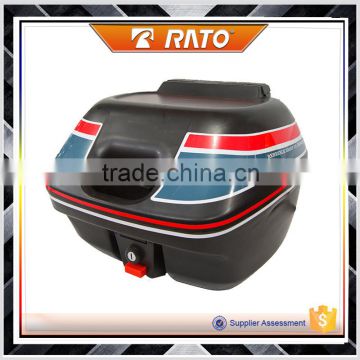 Motorcycle plastic tail box the plastic storage box for motorcycle