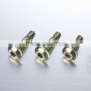 High Quanlity Pan Head Self Drilling Screw Zinc photo-3