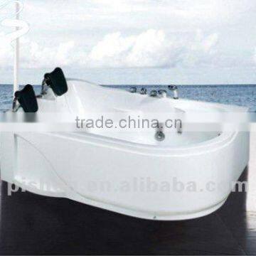 White Acrylic Modern Massage Bathtub