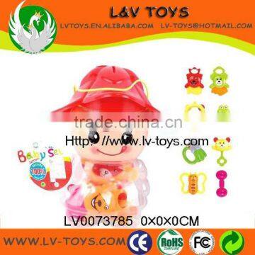 Hot sale high quanlity best infant toys plastic baby rattles toy ABS China manufacture with EN71 LV0073785