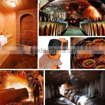 Non-Contact IR Laser Infrared Digital Thermometer LCD Digital Infrared Pyrometer Laser Point Temperature photo-6