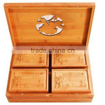Welcome custom Bamboo packaging box Bamboo gift box Bamboo box