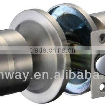 password code key knob lock with single latch