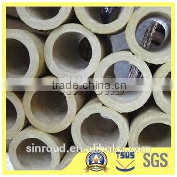 High Quality Waterproof Low Price Rockwool Pipe / Tube Insulation