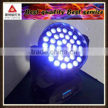 10w*36pcs RGBW Focusing LED Moving Head Light Stage/dj/disco Lighting Equipment