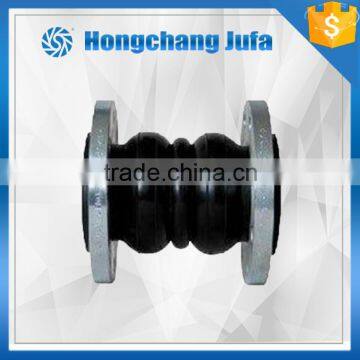 High pressure oil resistant molded black flexible silicone rubber bellows